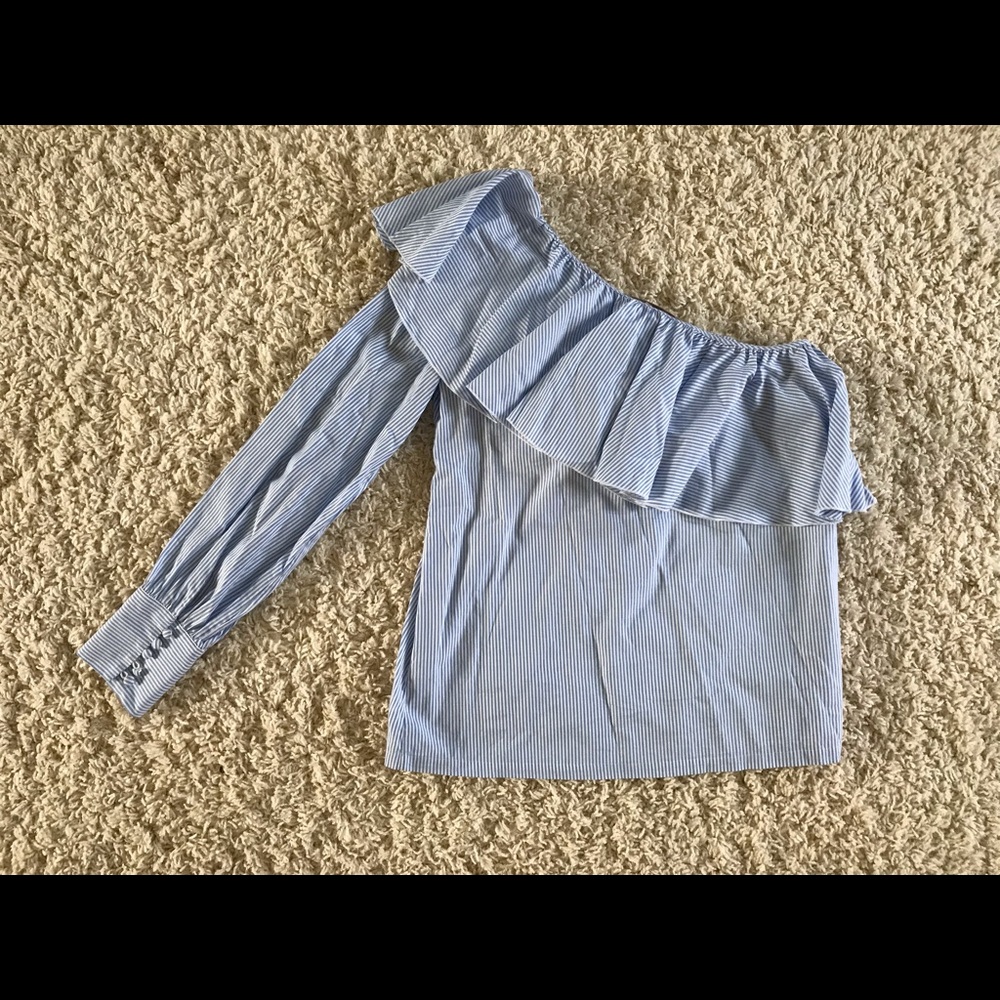Loft one shoulder top. Size XS - Picture 3 of 3